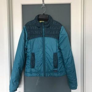 Patagonia Down Jacket with Pleated accents